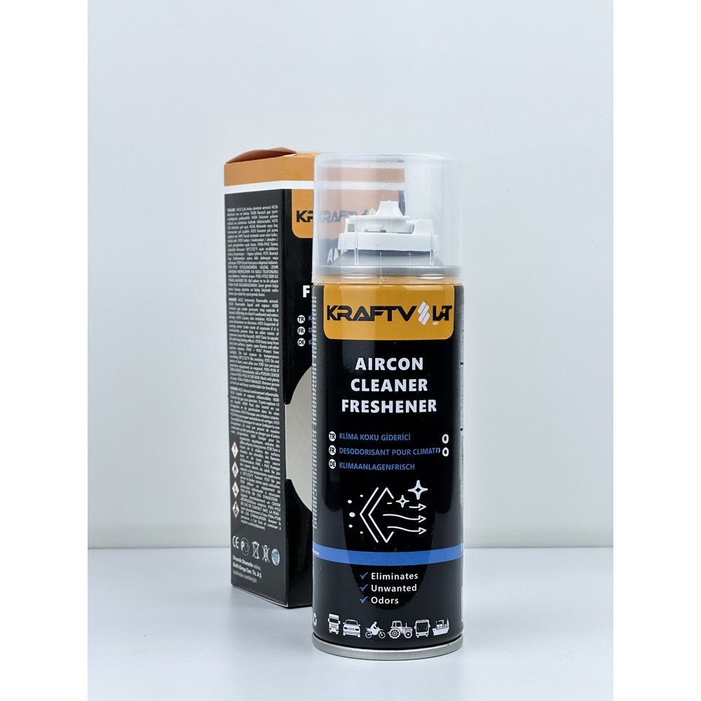Kraftvoll Klima Bombası 200Ml. - Klima Koku Giderici + Klima Temizleyici
