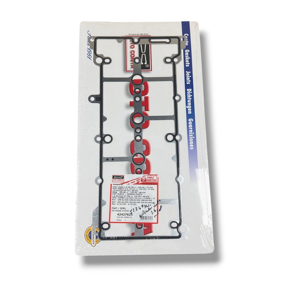 Linea 09-, Doblo 10-, Punto & Grande Punto 08-, İdea 08- 1.6 Multijet Külbütör Kapak Contası - Oem No: 55248941