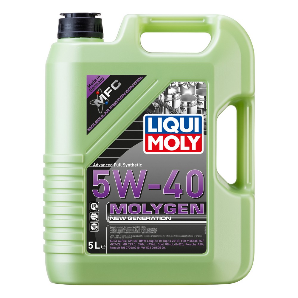 Liqui Moly Molygen 5W-40 / 5 LT
