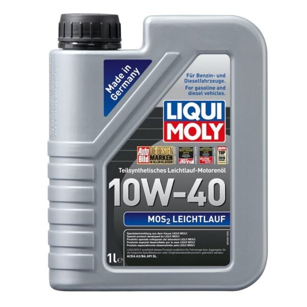 Liqui Moly Mos2 Leichtlauf 10W-40 / 1 LT Liqui Moly Mos2 Leichtlauf 10W-40 / 1 LT