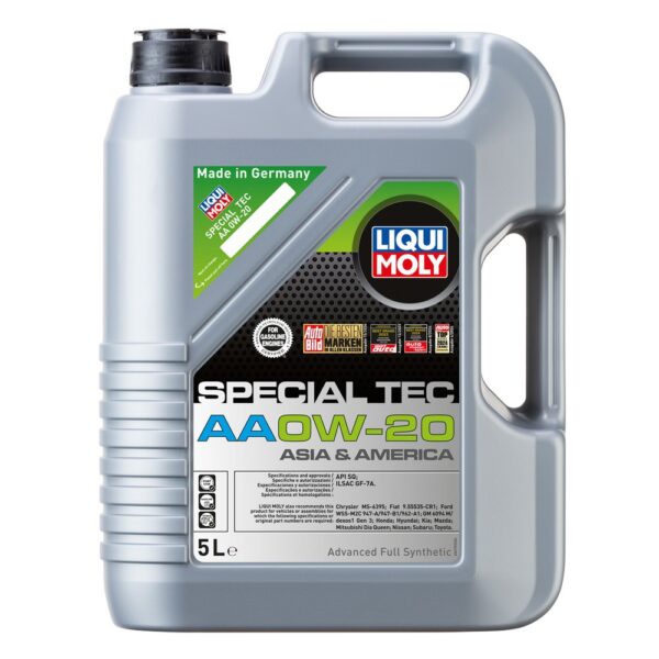 Liqui Moly Special Tec AA 0W-20 Motor Yağı 5 LT Liqui Moly Special Tec AA 0W-20 Motor Yağı 5 LT