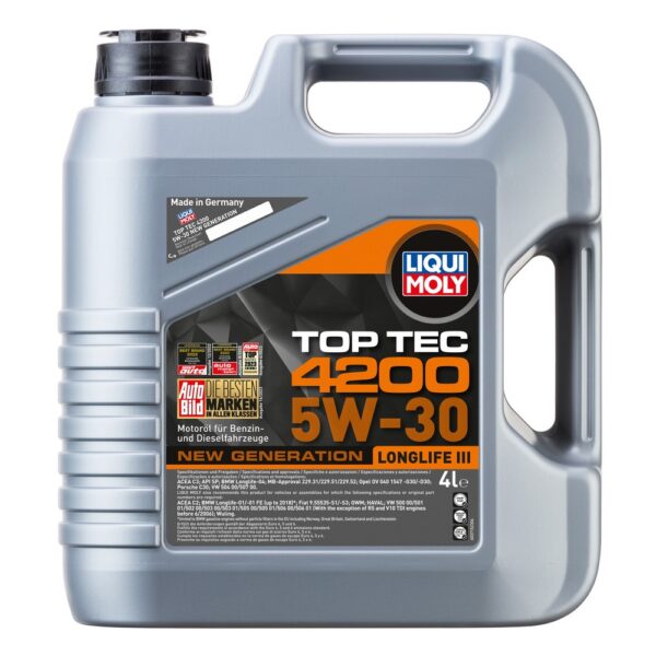 Liqui Moly Top Tec 4200 5W-30 / 4 LT Liqui Moly Top Tec 4200 5W-30 / 4 LT