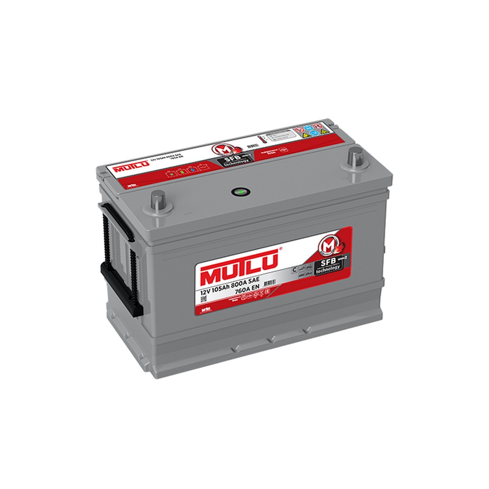 Mutlu Akü 12V / 105 Ah / 760A EN / SFB