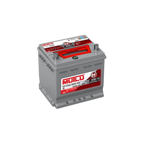 Mutlu Akü 12V / 55 Ah / 450A EN / SFB / YÜKSEK Mutlu Akü 12V / 55 Ah / 450A EN / SFB / YÜKSEK