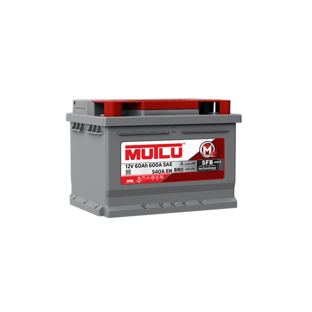 Mutlu Akü 12V / 60 Ah / 540A EN / SFB ALÇAK 2