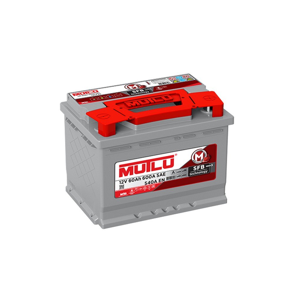 Mutlu Akü 12V / 60 Ah / 540A EN / SFB YÜKSEK