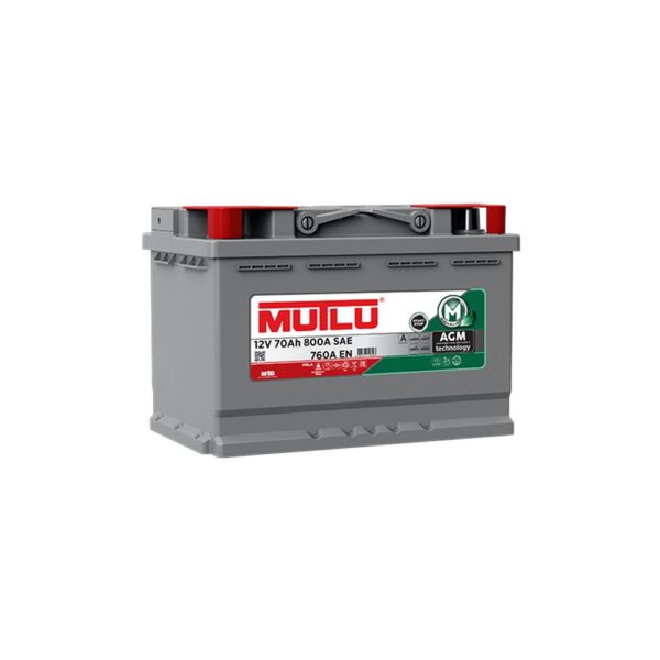Mutlu Akü 12V / 70 Ah / 760A EN / AGM 2