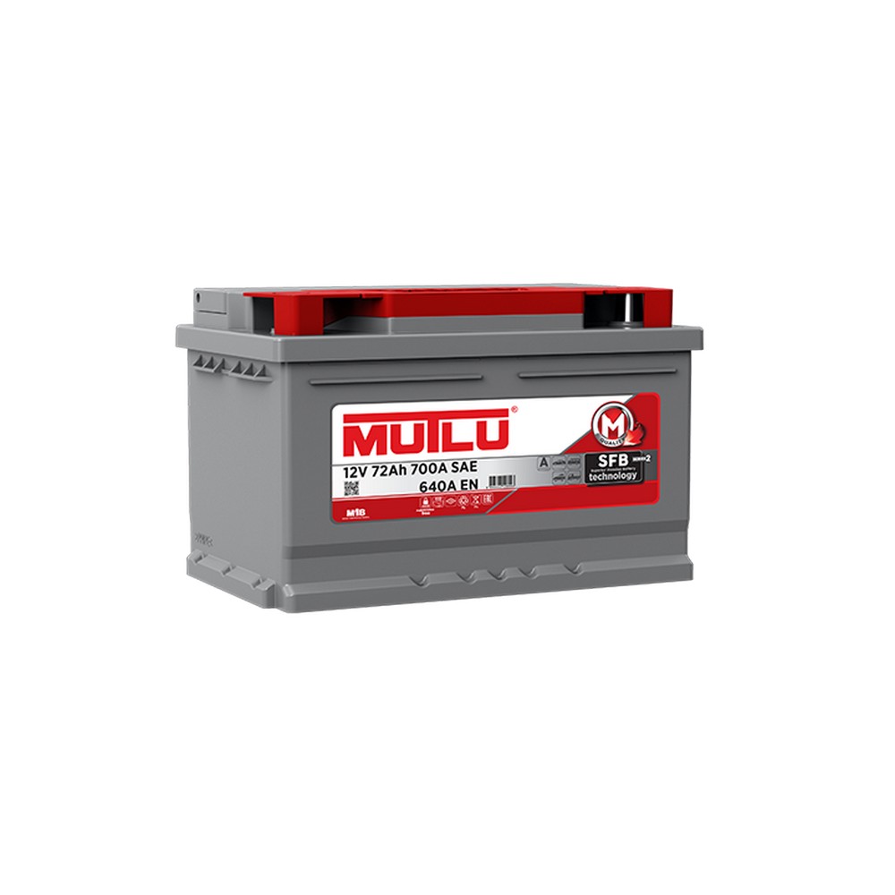 Mutlu Akü 12V / 72 Ah / 640A EN / SFB ALÇAK 2
