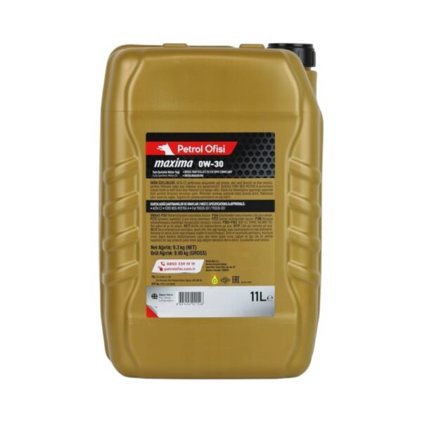 Petrol Ofisi Maxima 0W-30 11 LT 5
