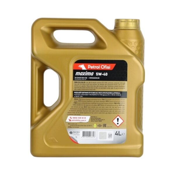 Petrol Ofisi Maxima 5W-40 4 LT 5