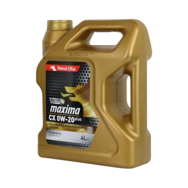 Petrol Ofisi Maxima CX 0W-20 plus 4 LT 3