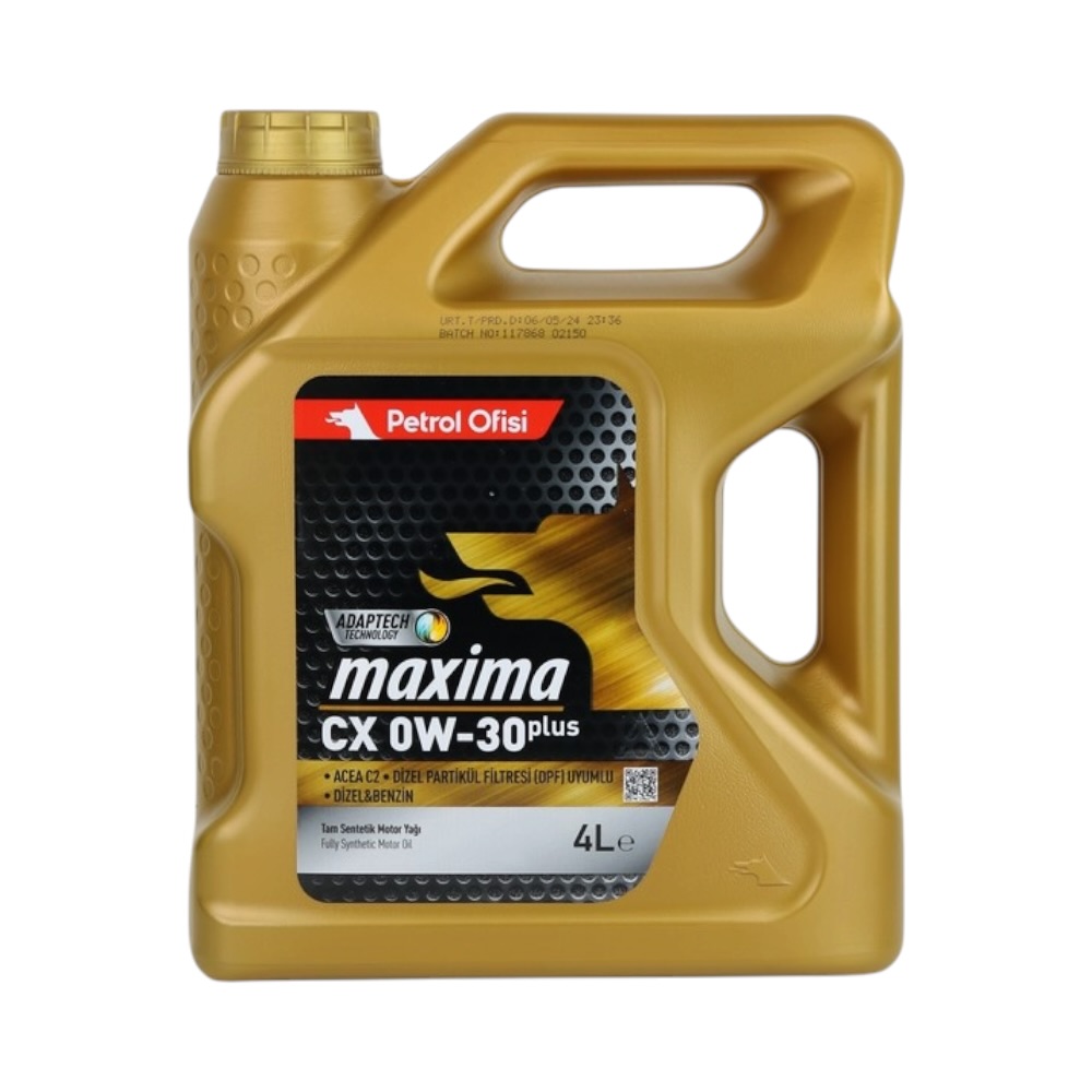 Petrol Ofisi Maxima CX 0W-30 plus 4 LT 2