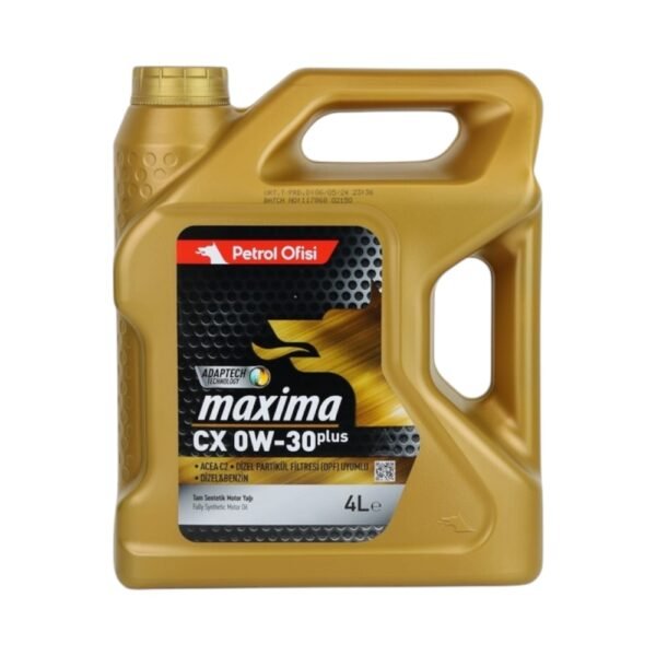 Petrol Ofisi Maxima CX 0W-30 plus 4 LT 2
