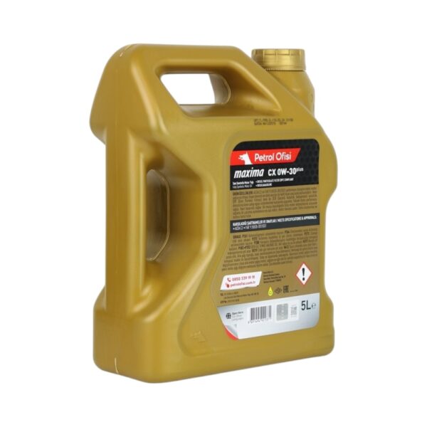 Petrol Ofisi Maxima CX 0W-30 plus 5 LT 4