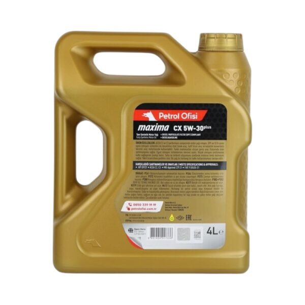 Petrol Ofisi Maxima CX 5W-30 plus 4 LT 5