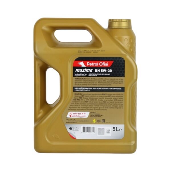 Petrol Ofisi Maxima RN 5W-30 5 LT 5