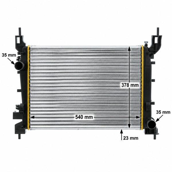 Radyatör Linea - OEM No: 51784706 Radyatör Linea - OEM No: 51784706