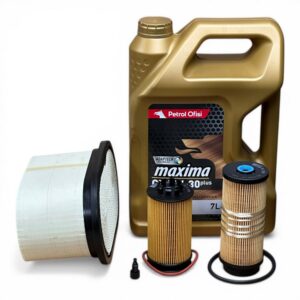 Mitsubishi Fuso Euro 5 Kısa Filtre - Filtre Bakım Seti + Yağ - Görsel 2